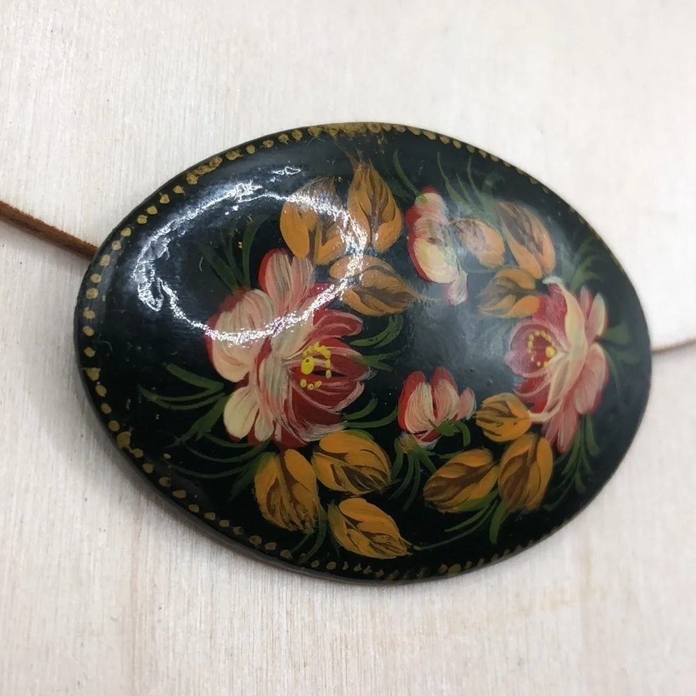 Vintage hand painted